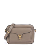 Coccinelle Beat Soft Crossbody tas warm taupe
