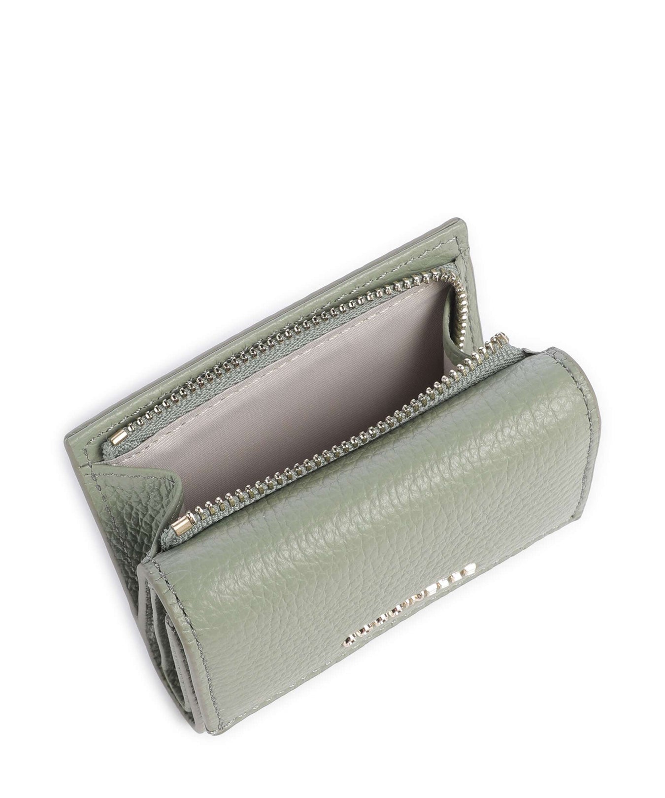 Coccinelle Metallic Soft RFID Wallet greenery