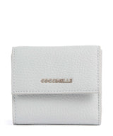 Coccinelle Metallic Soft Portemonnee snow