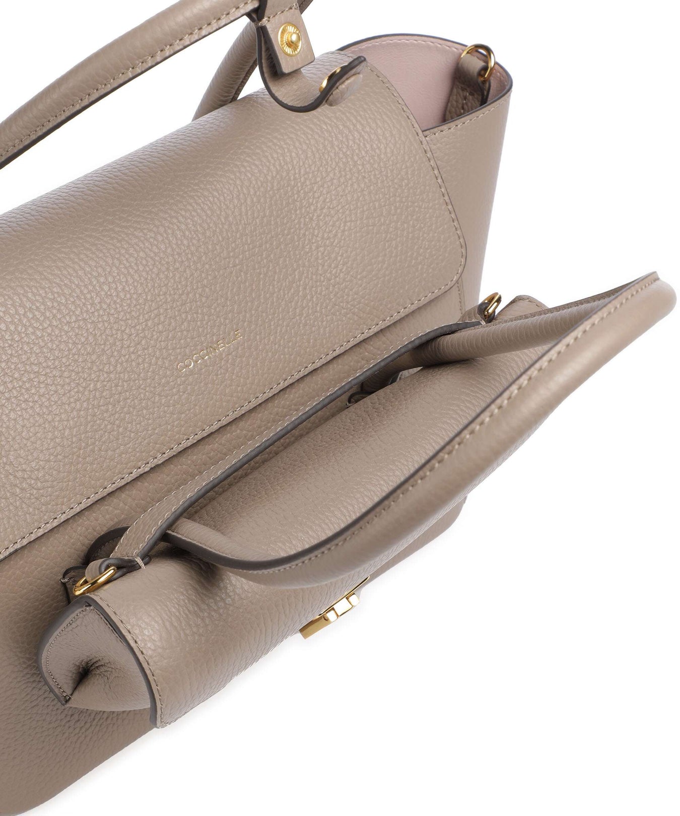 Coccinelle Beat Double Handbag warm taupe