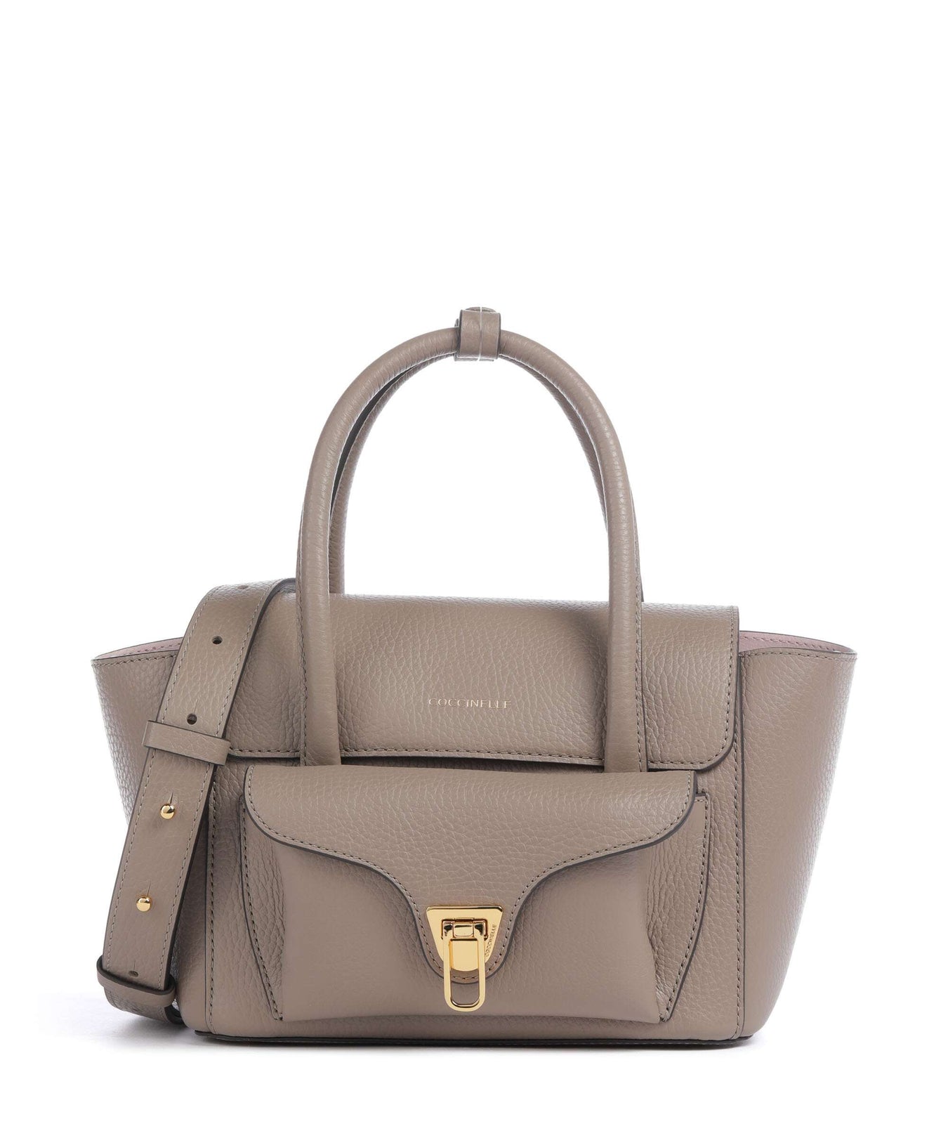 Coccinelle Beat Double Handbag warm taupe