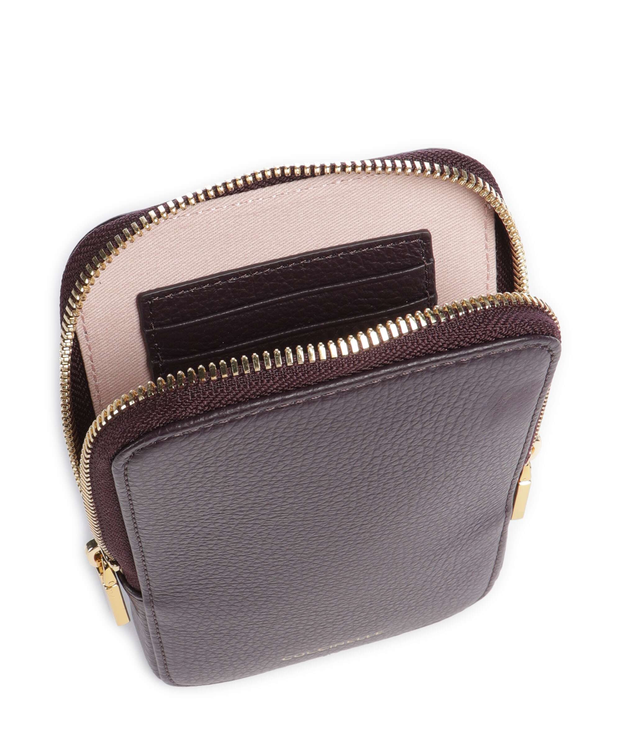 Coccinelle Flor Phone bag prune