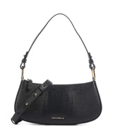 Coccinelle Merveille Lizard Shoulder bag noir