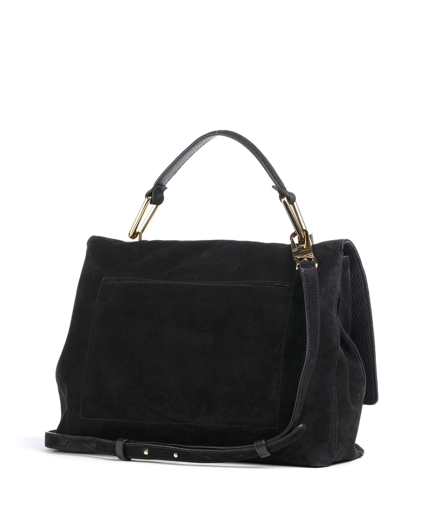 Coccinelle Liya Suede Handbag noir