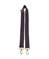 Coccinelle Nastro Signature Tassenriem prune