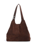 Coccinelle C-Easy Suede Hobo tas brunette
