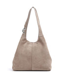 Coccinelle C-Easy Suede Hobo bag warm taupe