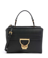 Coccinelle Arlettis Plisse Crossbody tas noir