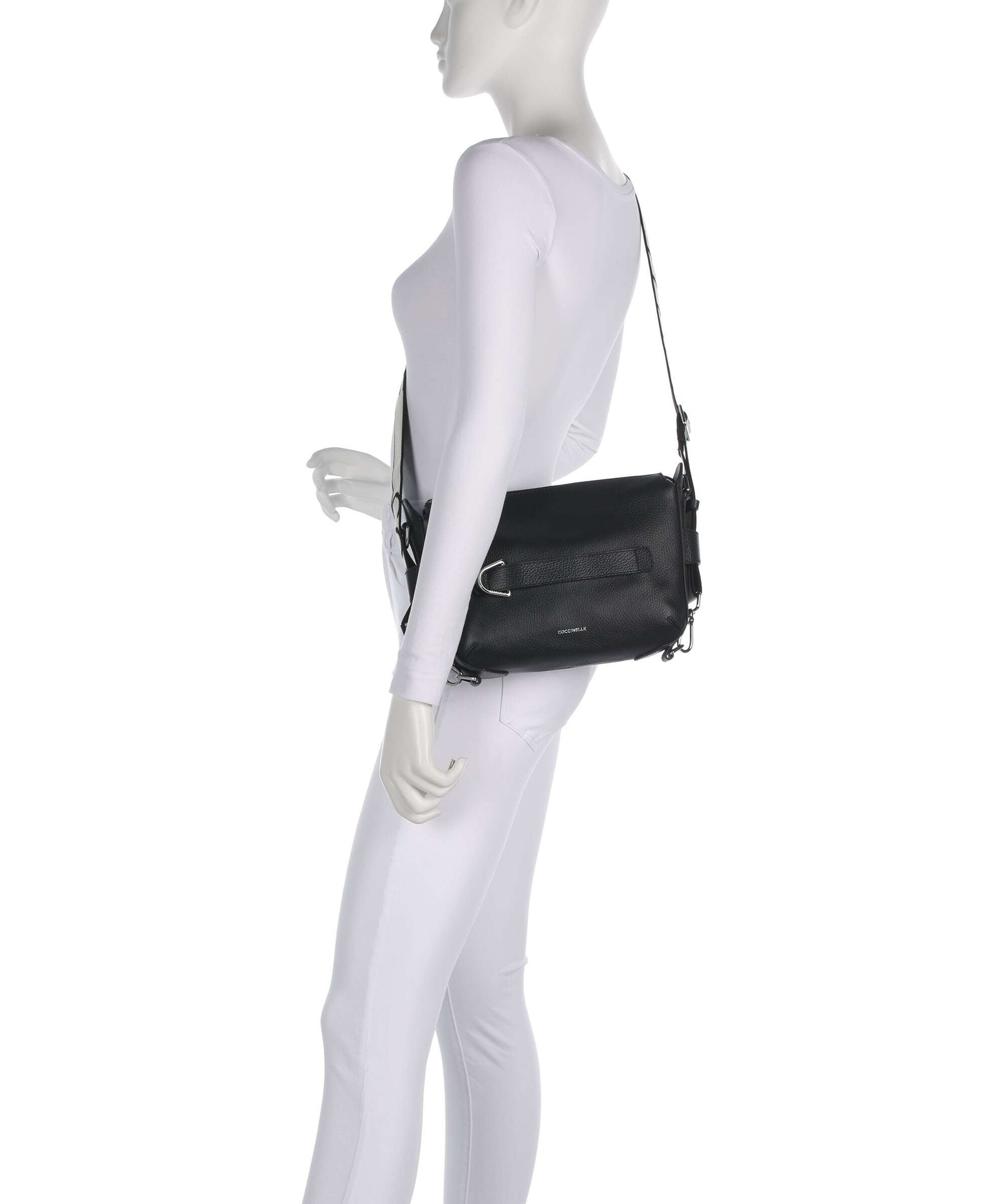 Coccinelle Gretel Ribbon Crossbody bag noir
