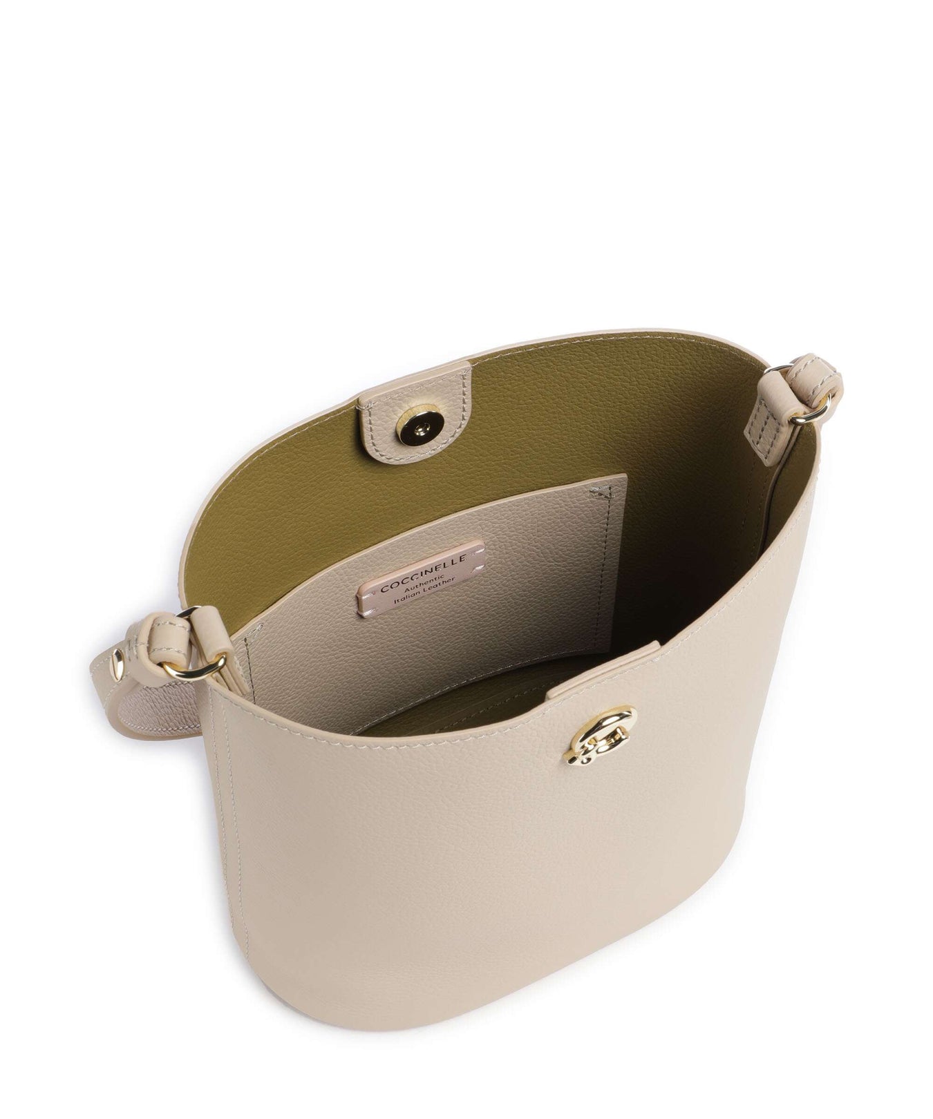 Coccinelle Nikla Bucket bag sandshell/seagrass