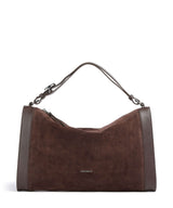 Coccinelle Elinor Suede Hobo tas brunette