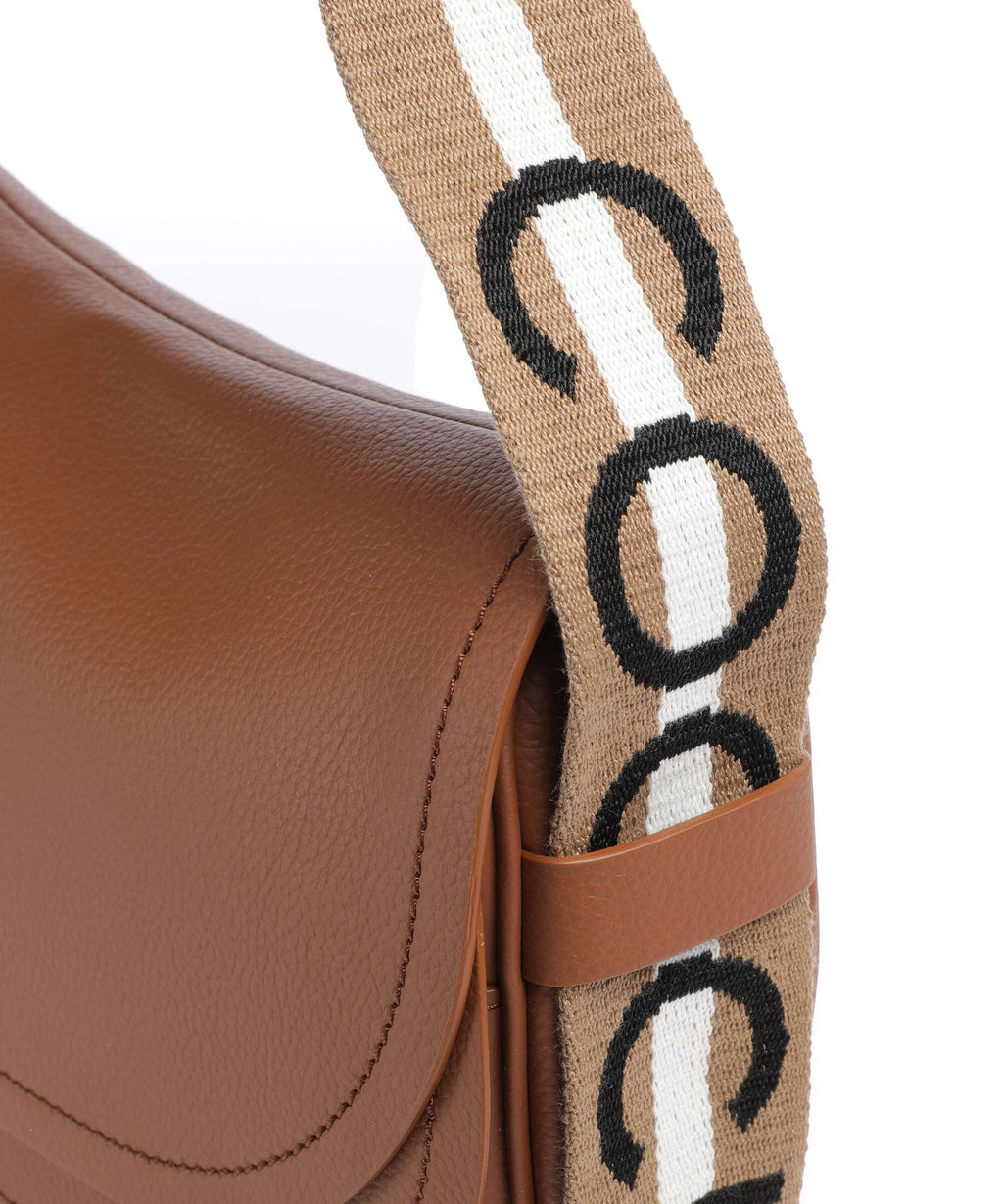 Coccinelle Raquel Shoulder bag cognac/noir