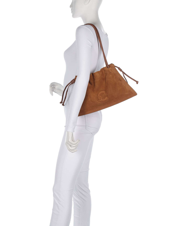 Coccinelle Dulse Bucket bag cognac