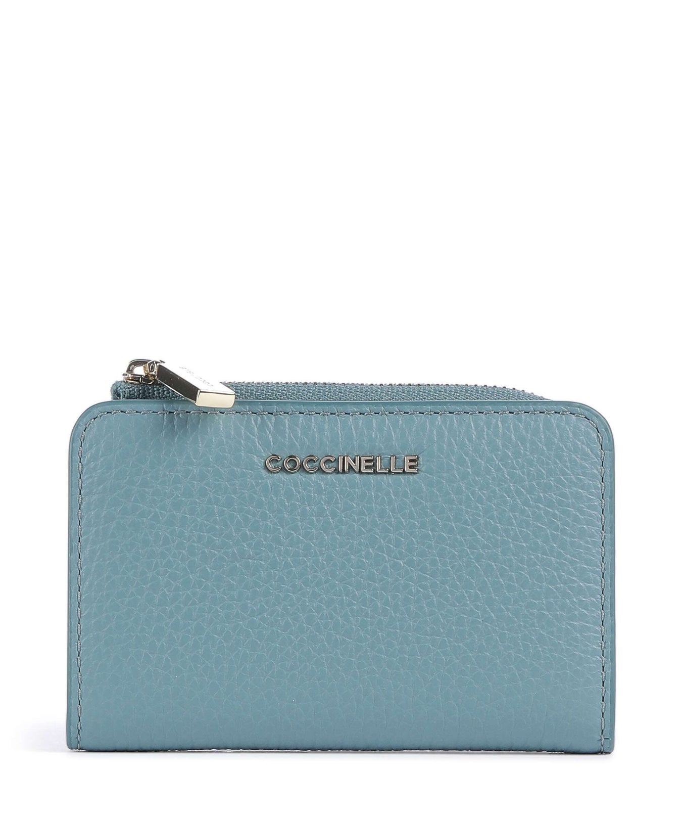 Coccinelle Metallic Soft Wallet arctic blue