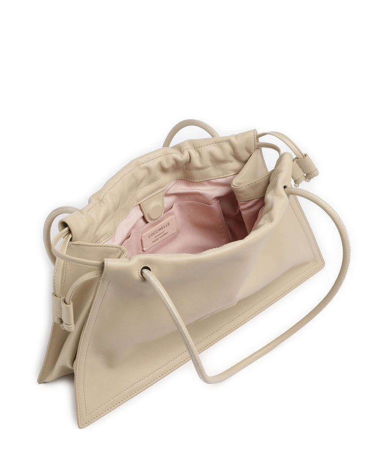 Coccinelle Dulse Bucket bag sandshell