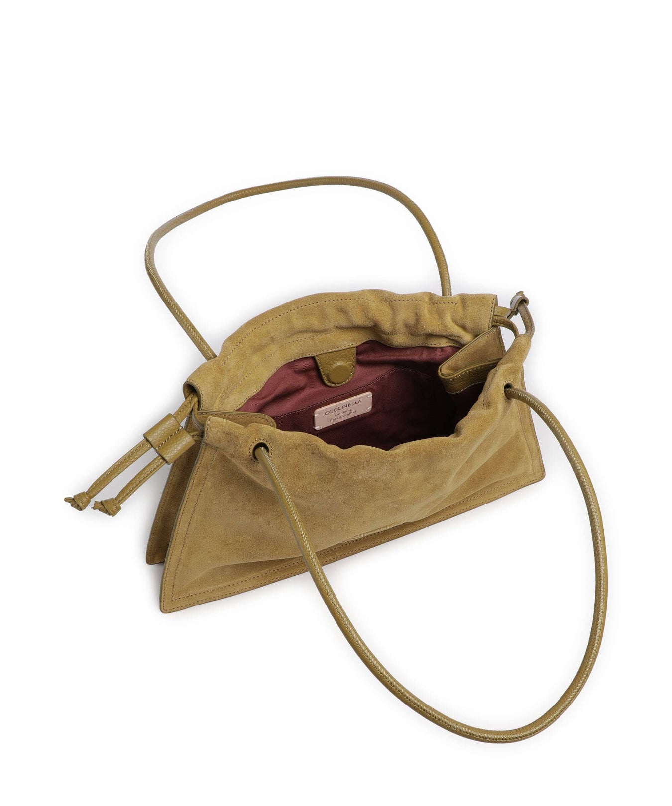 Coccinelle Dulse Bucket bag seagrass
