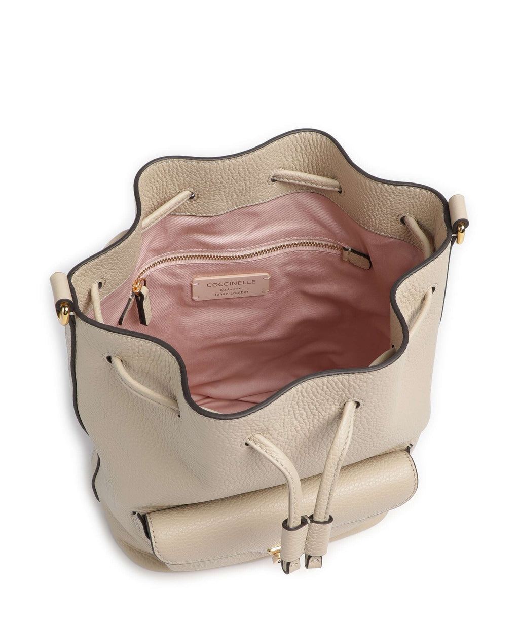 Coccinelle Beat Generation Bucket bag sandshell