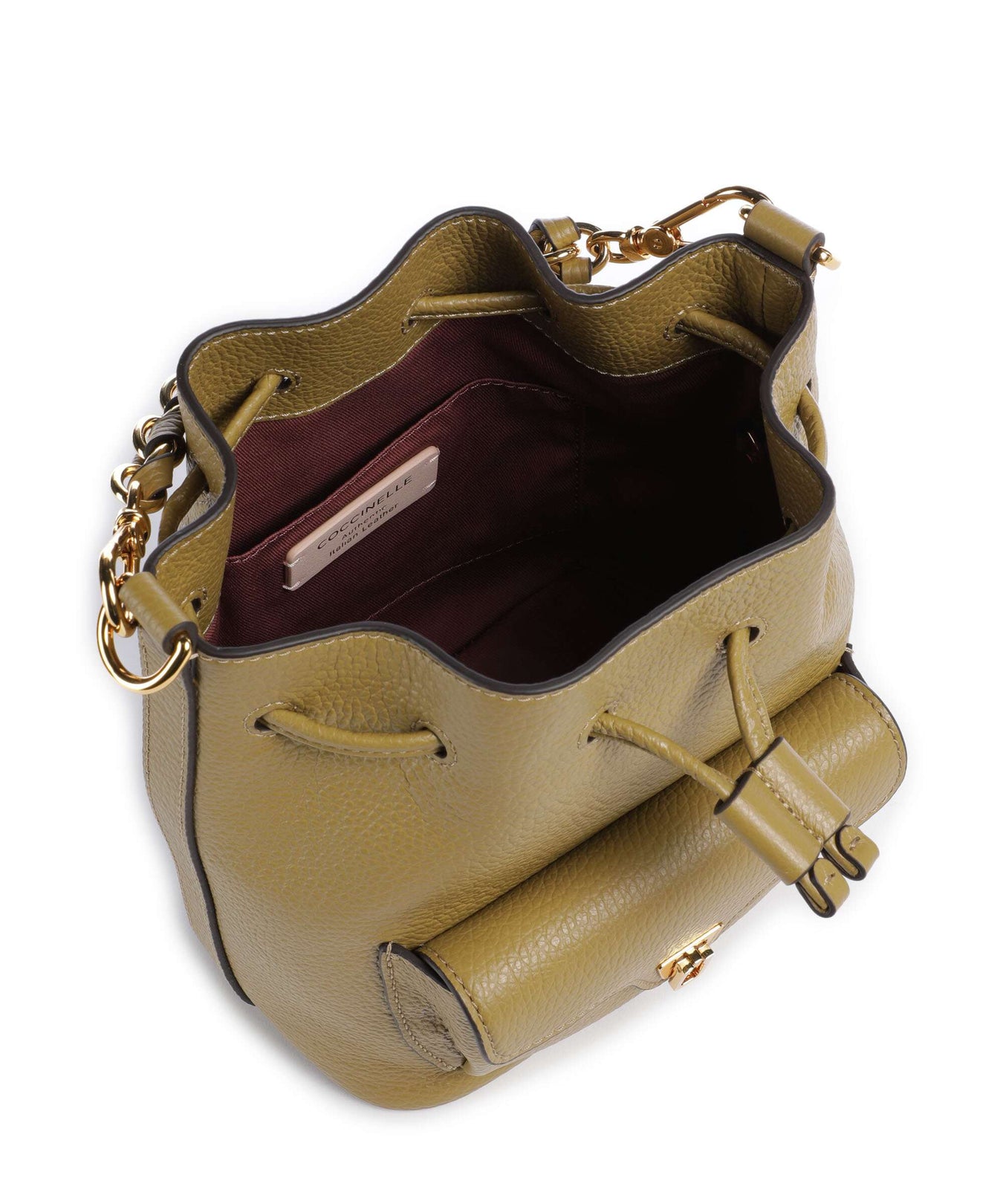 Coccinelle Beat Generation Bucket bag seagrass