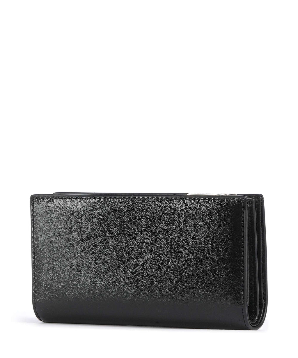 Coccinelle Metallic Shiny Smooth RFID Wallet noir