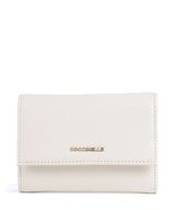 Coccinelle Metallic Soft RFID Wallet pearl