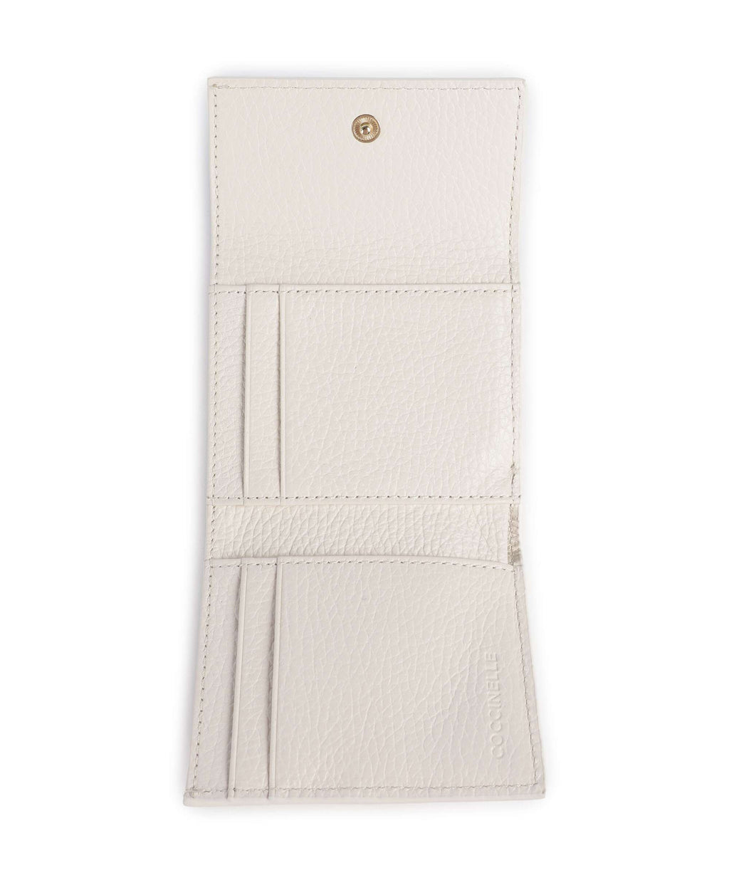 Coccinelle Metallic Soft Wallet pearl