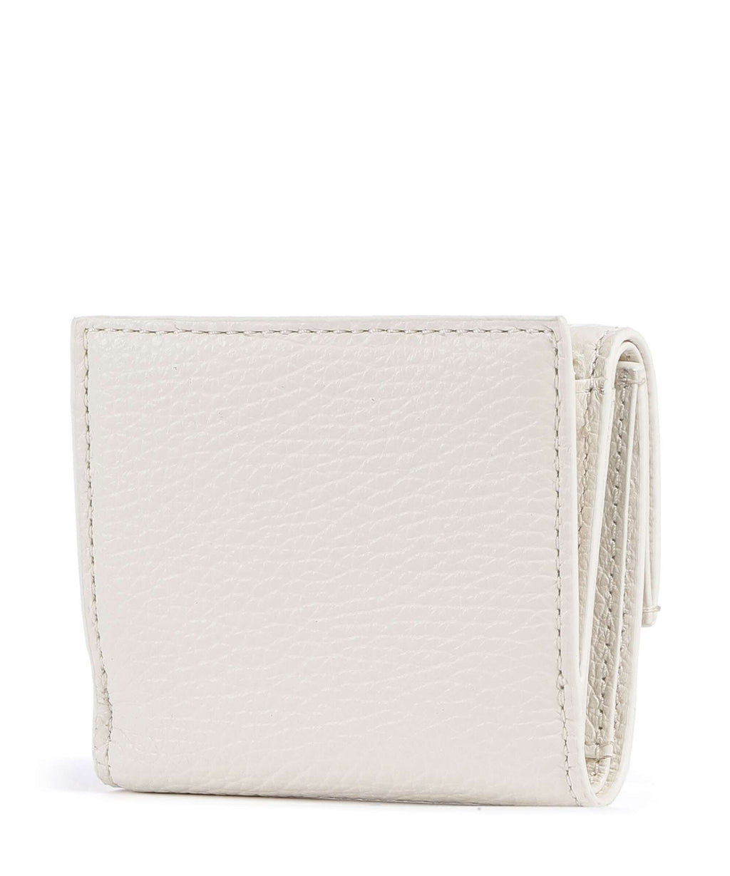 Coccinelle Metallic Soft Wallet pearl