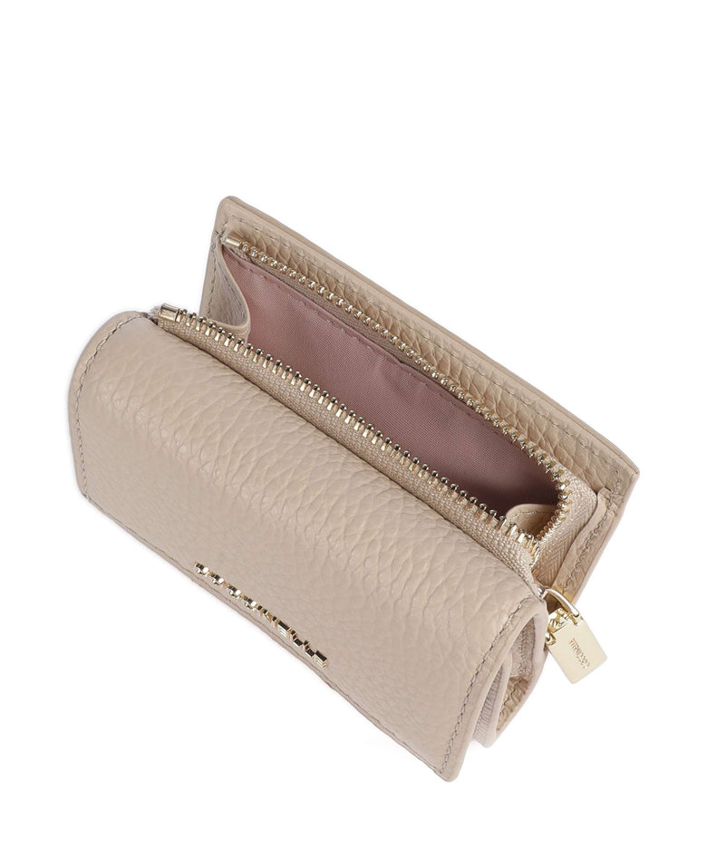 Coccinelle Metallic Soft Wallet sandshell