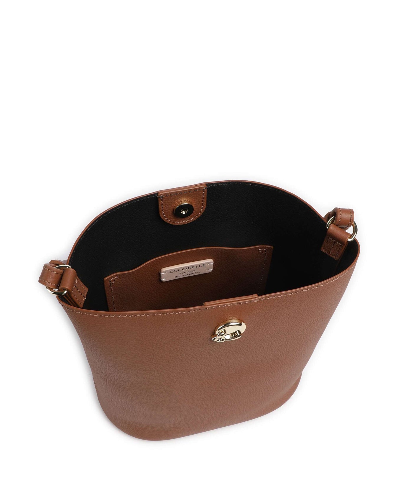 Coccinelle Nikla Bucket bag cognac/noir