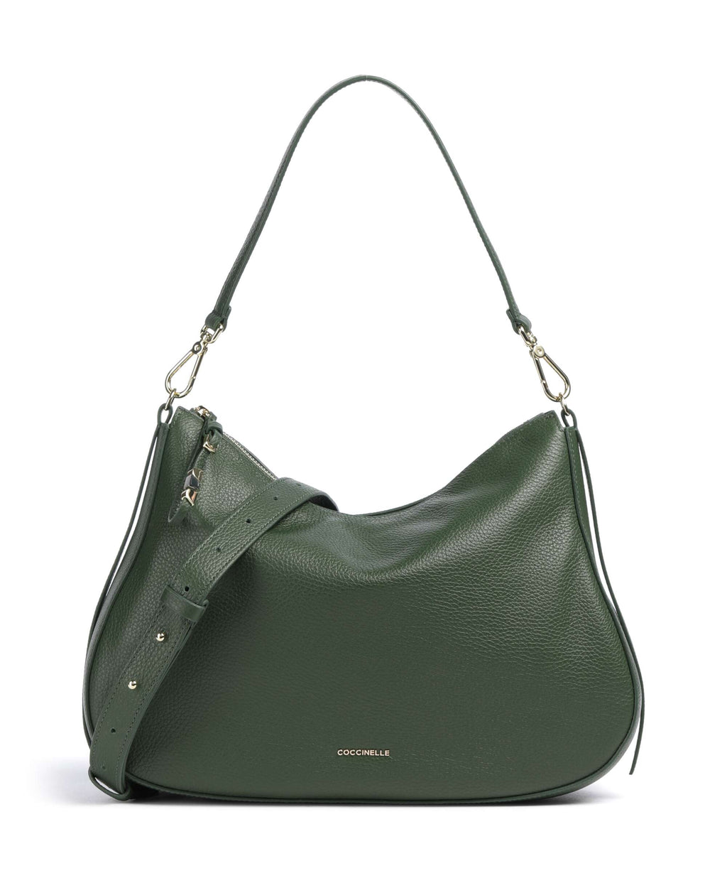 Coccinelle Nory Hobo bag garden green