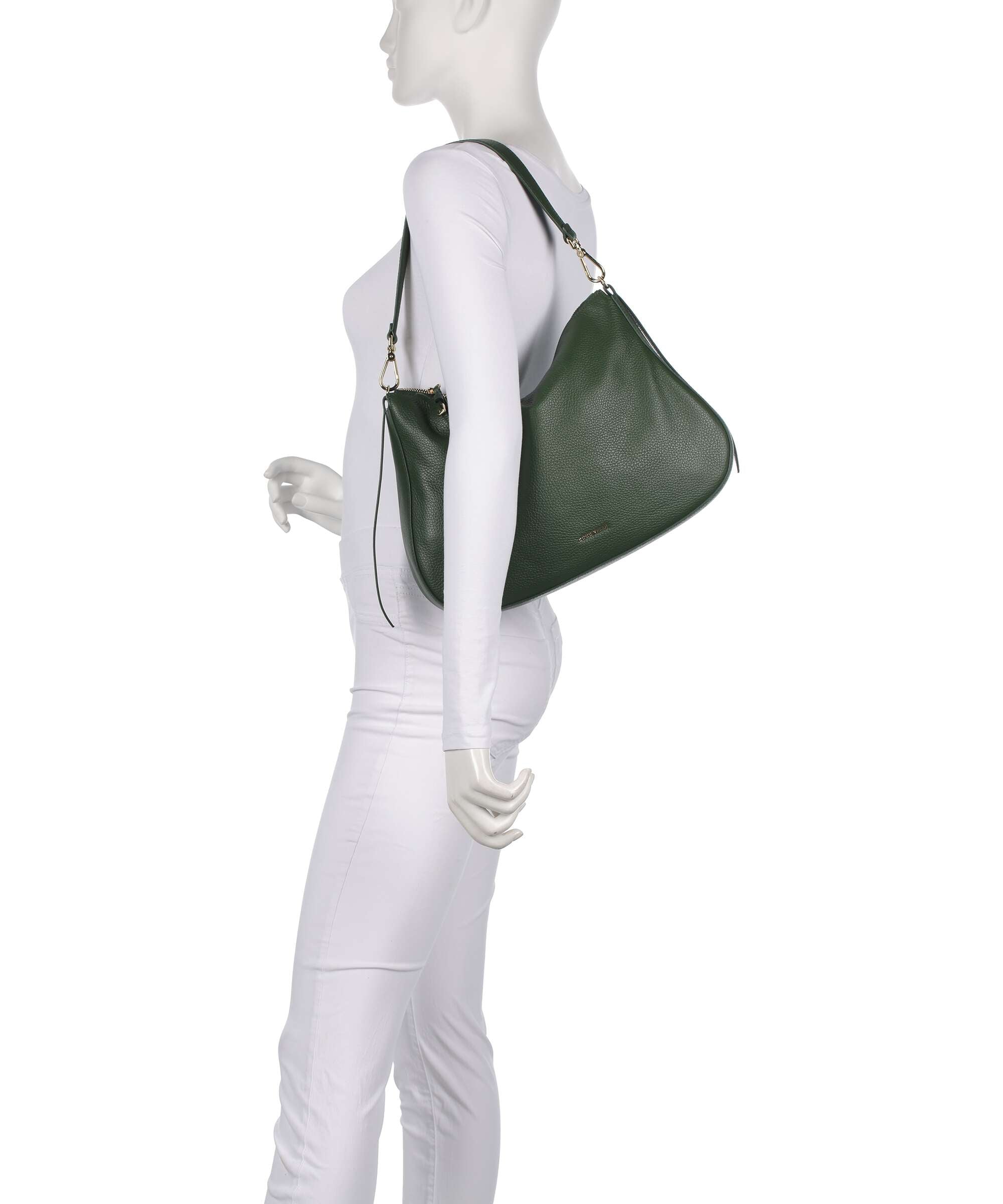 Coccinelle Nory Hobo bag garden green