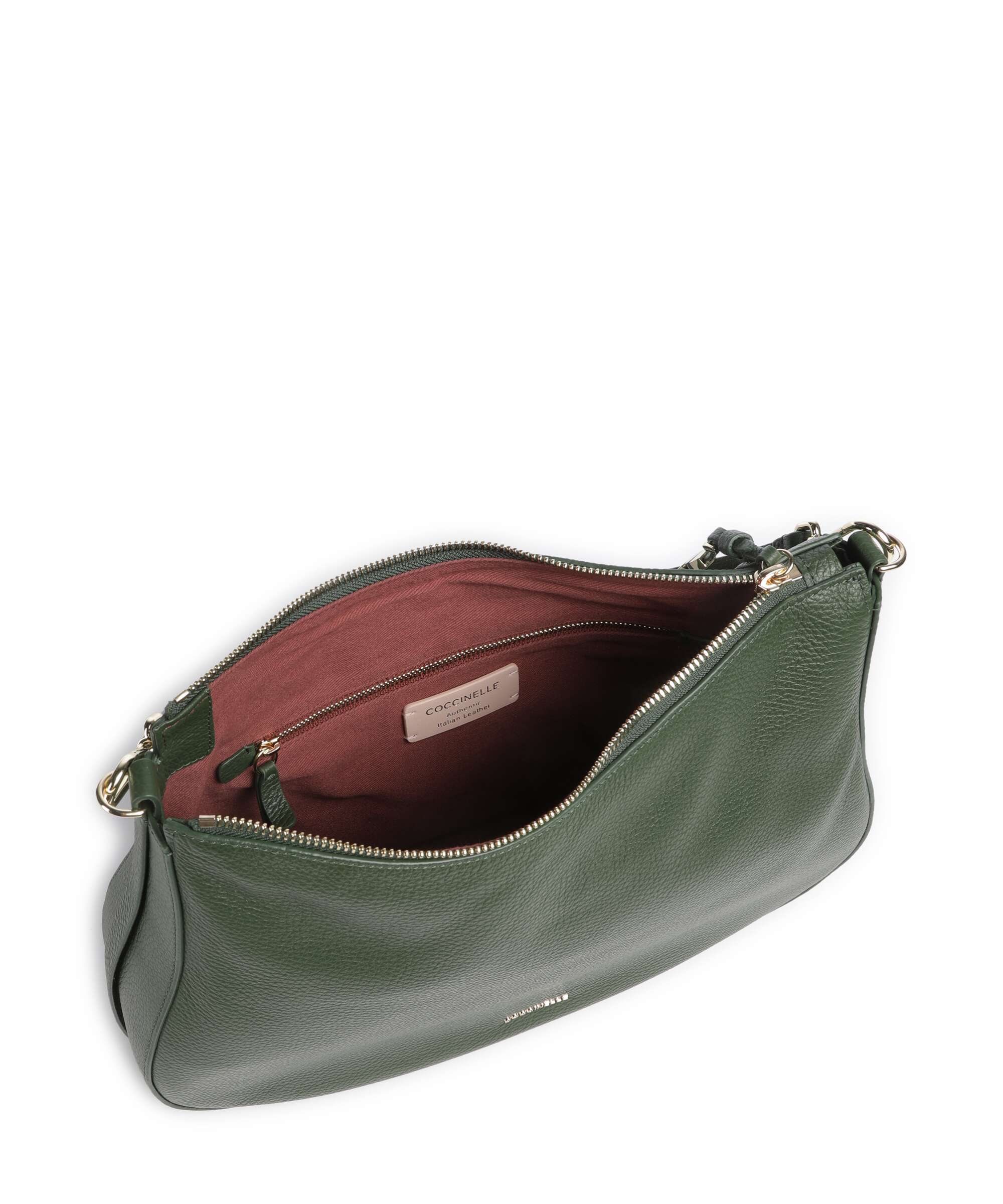 Coccinelle Nory Hobo bag garden green