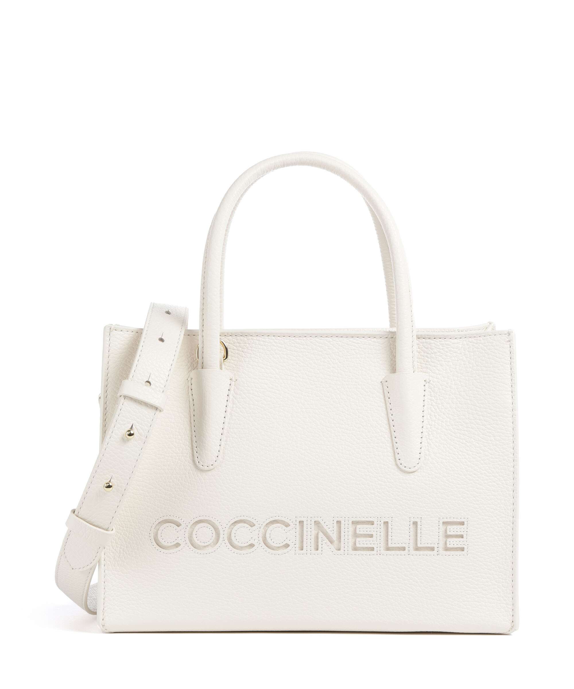 Coccinelle Myrtha Handbag pearl
