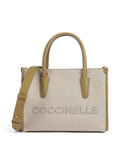 Coccinelle Myrtha Canvas Handbag natural/seagrass