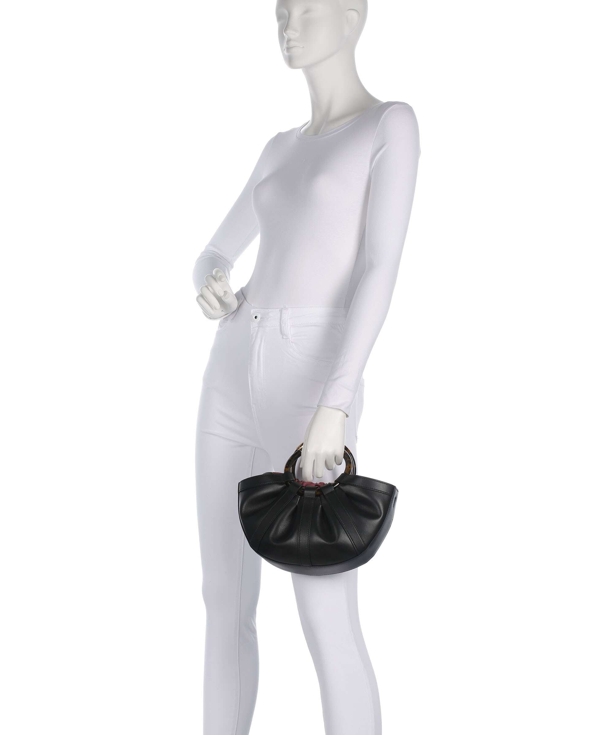 Coccinelle Shell Handbag noir