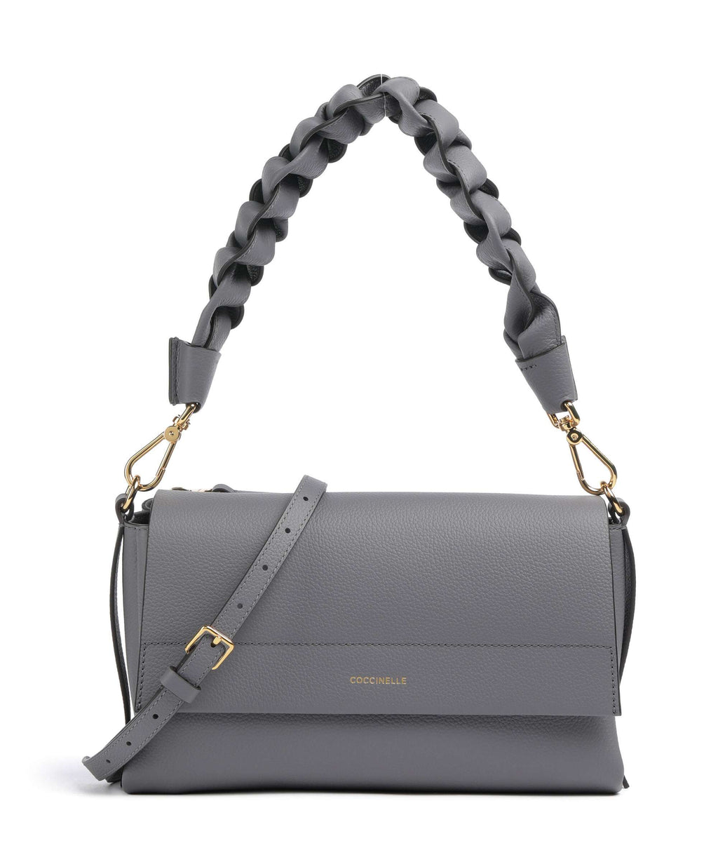 Coccinelle Boheme Grana Double Shoulder bag stove/midnight blue