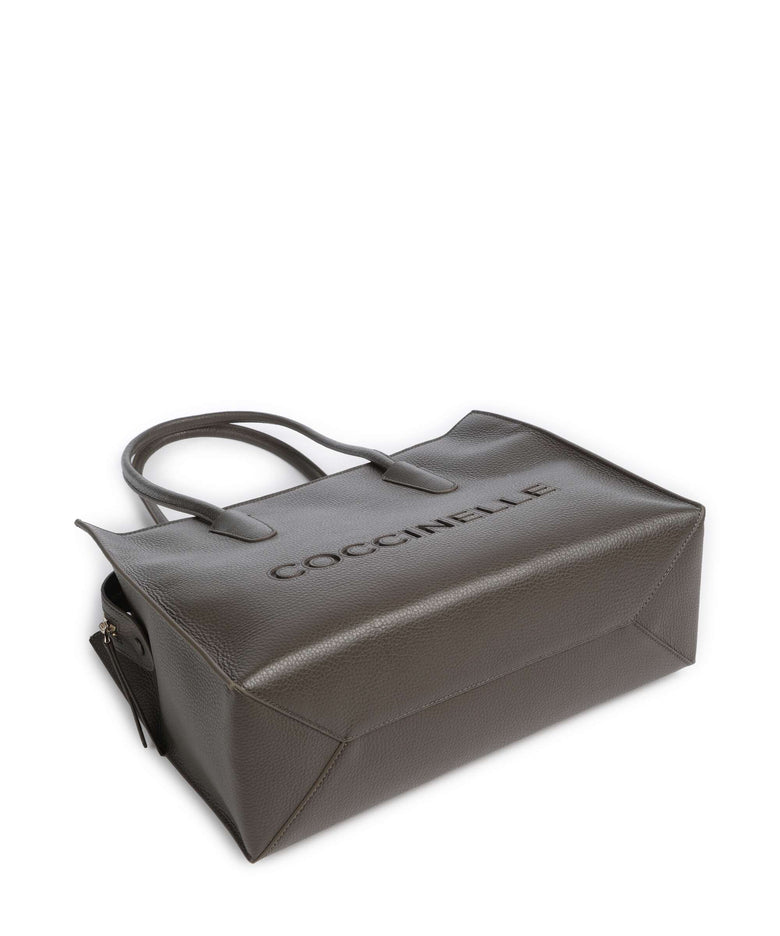 Coccinelle Myrtha Tote bag fango