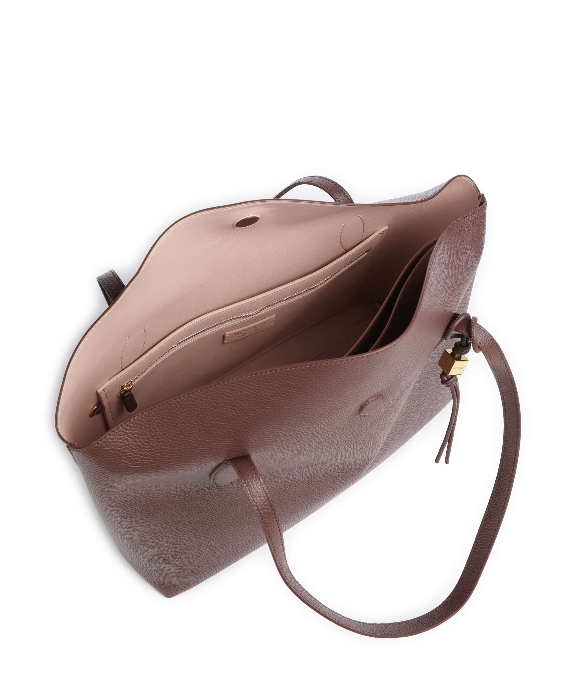 Coccinelle Thess Tote bag berry