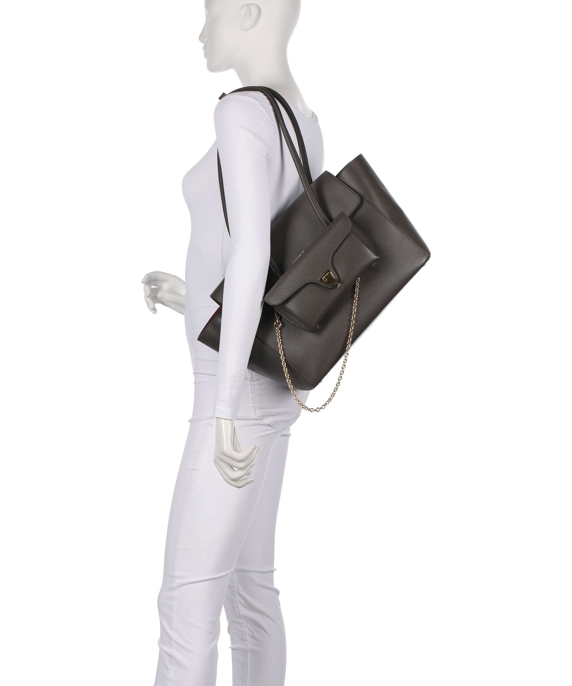 Coccinelle Beat Tote bag fango