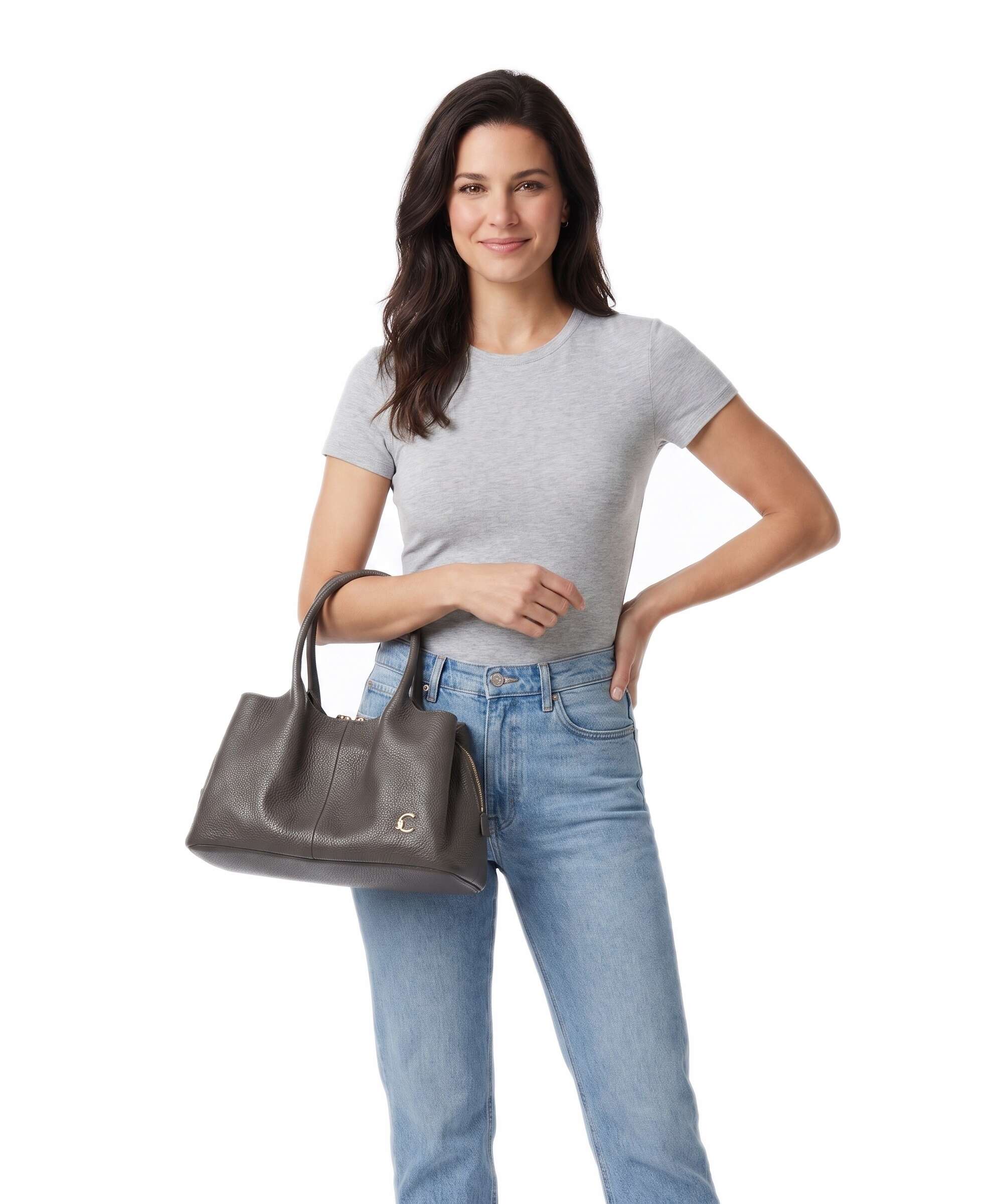 Coccinelle Nell Handbag fango