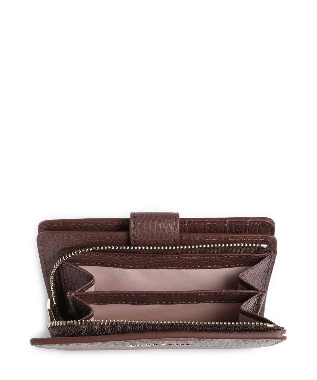 Coccinelle Metallic Soft Wallet berry