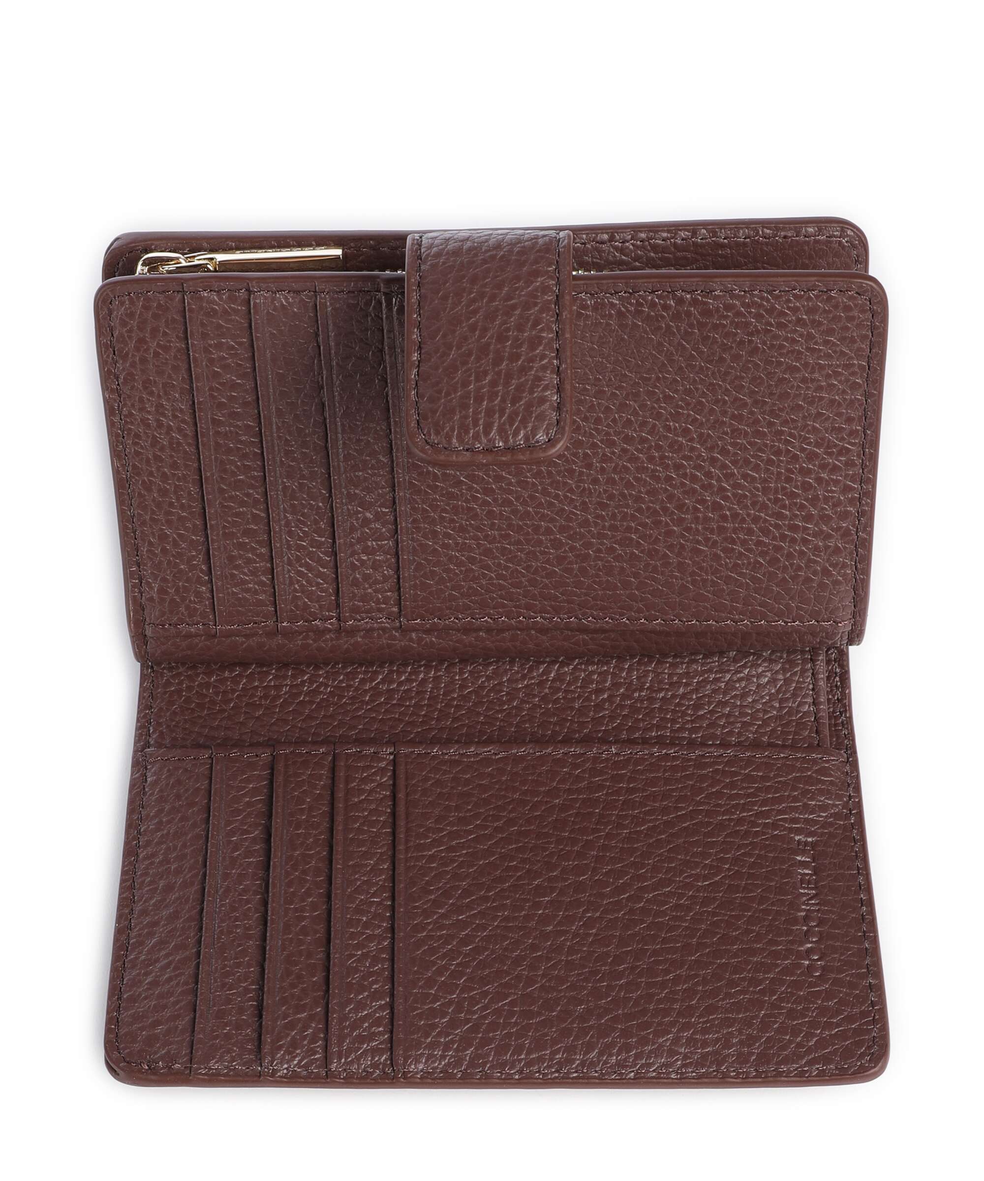 Coccinelle Metallic Soft Wallet berry