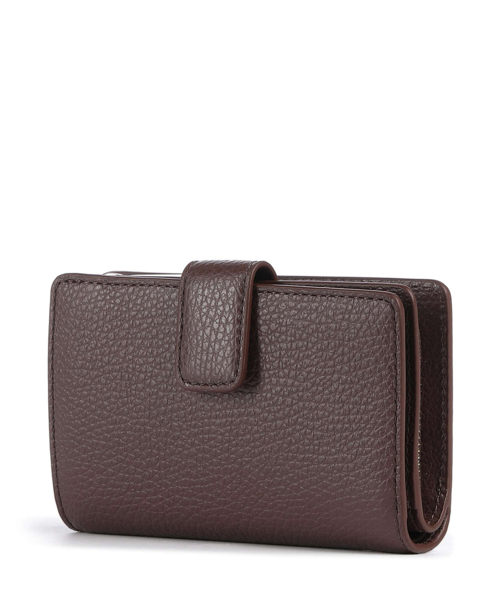 Coccinelle Metallic Soft Wallet berry