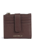 Coccinelle Metallic Soft Wallet berry