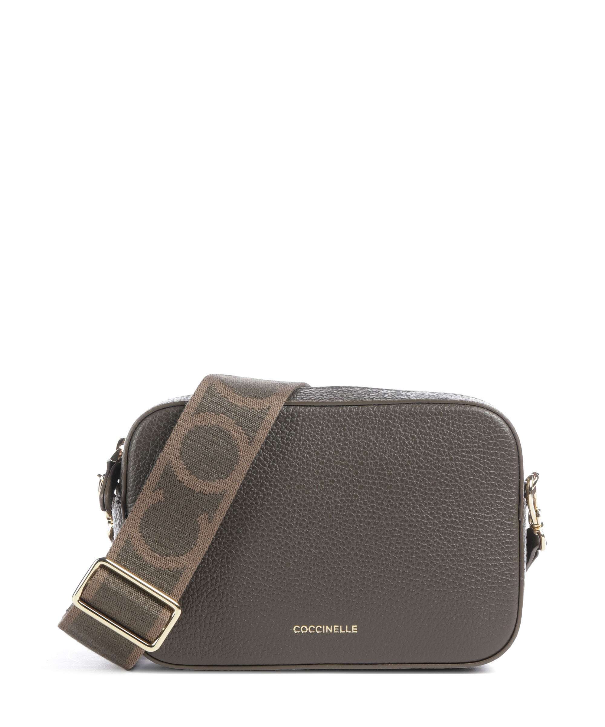 Coccinelle Tebe Crossbody bag fango