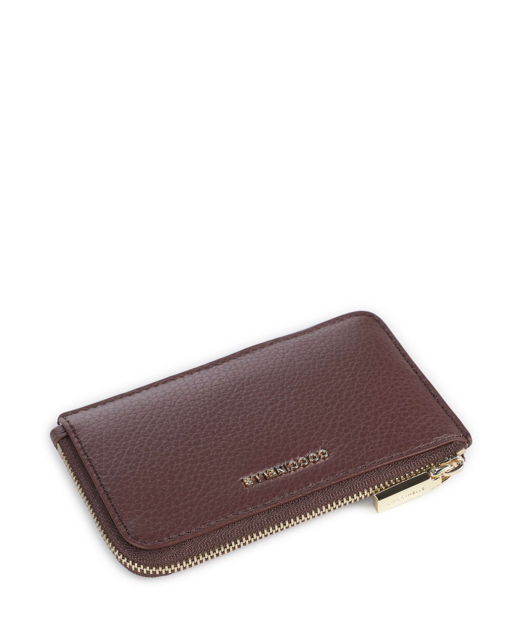 Coccinelle Metallic Soft Credit card holder berry
