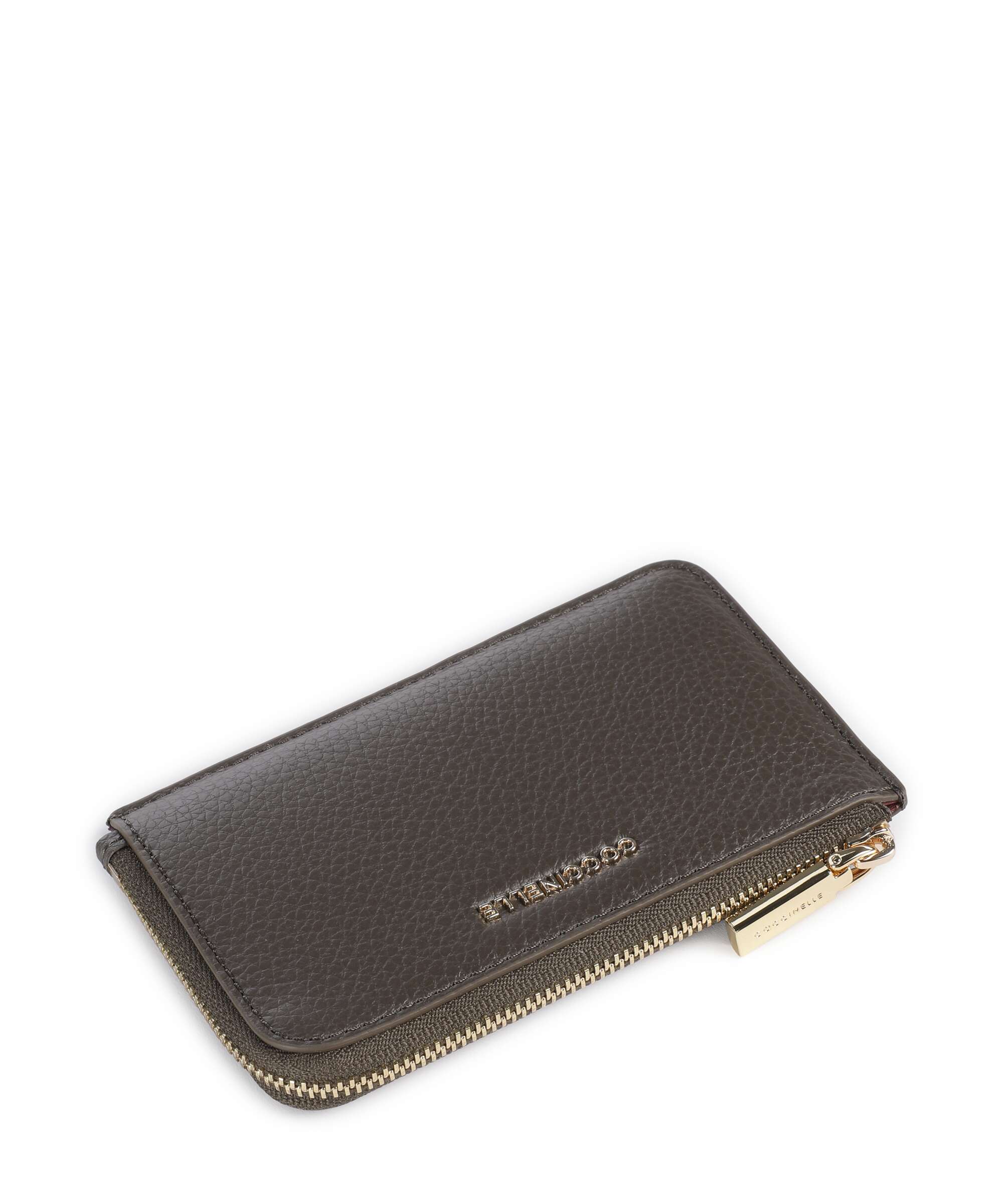 Coccinelle Metallic Soft Credit card holder fango