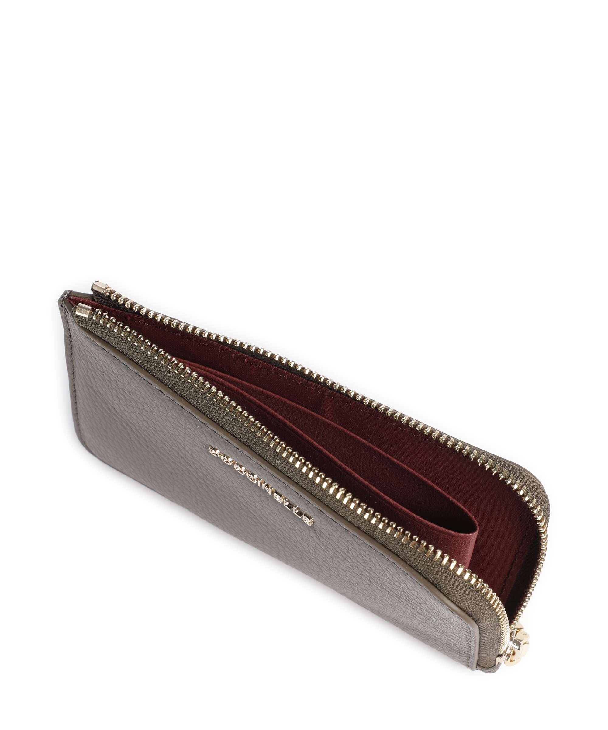 Coccinelle Metallic Soft Credit card holder fango