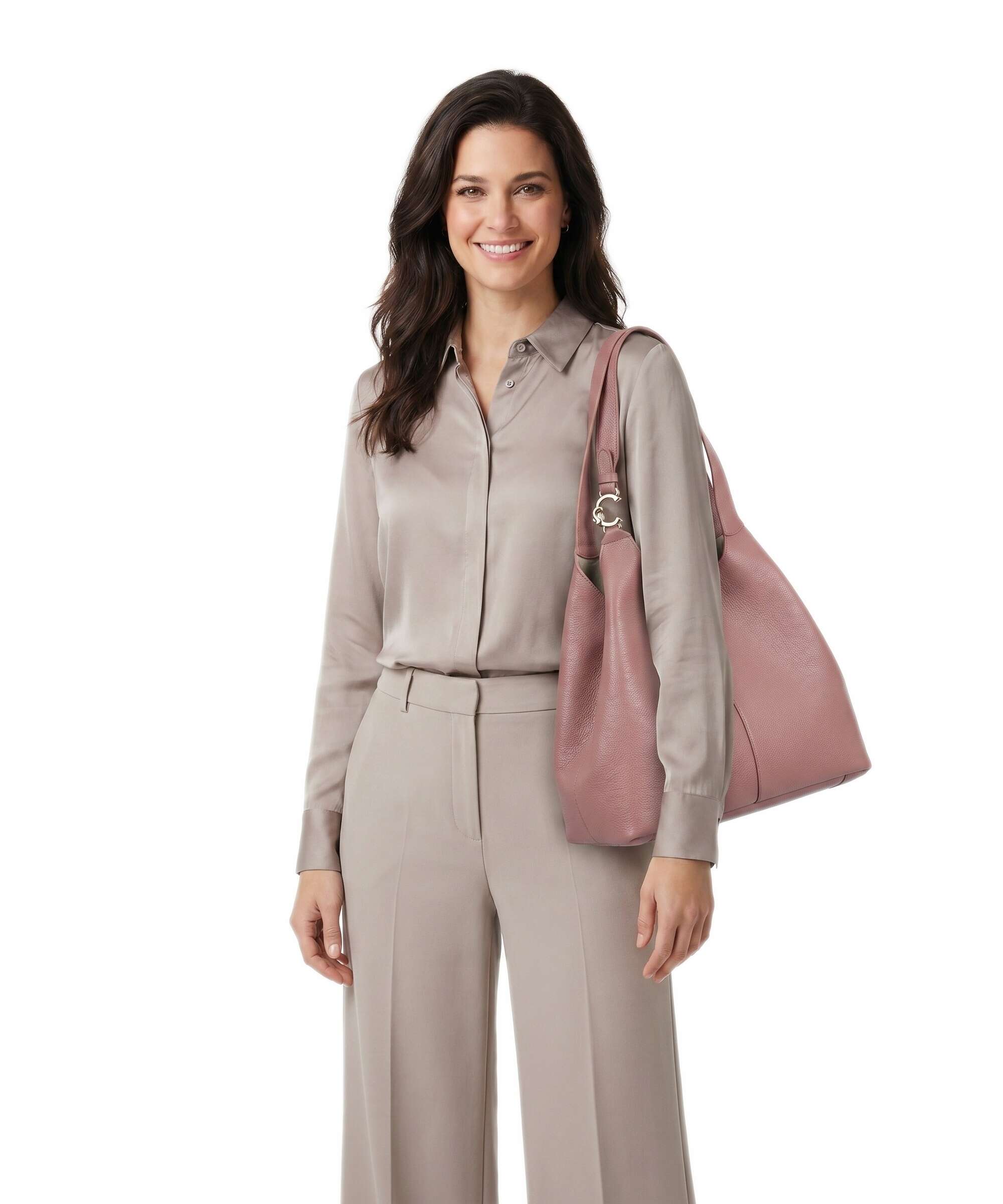 Coccinelle C-Easy Hobo bag winter rose