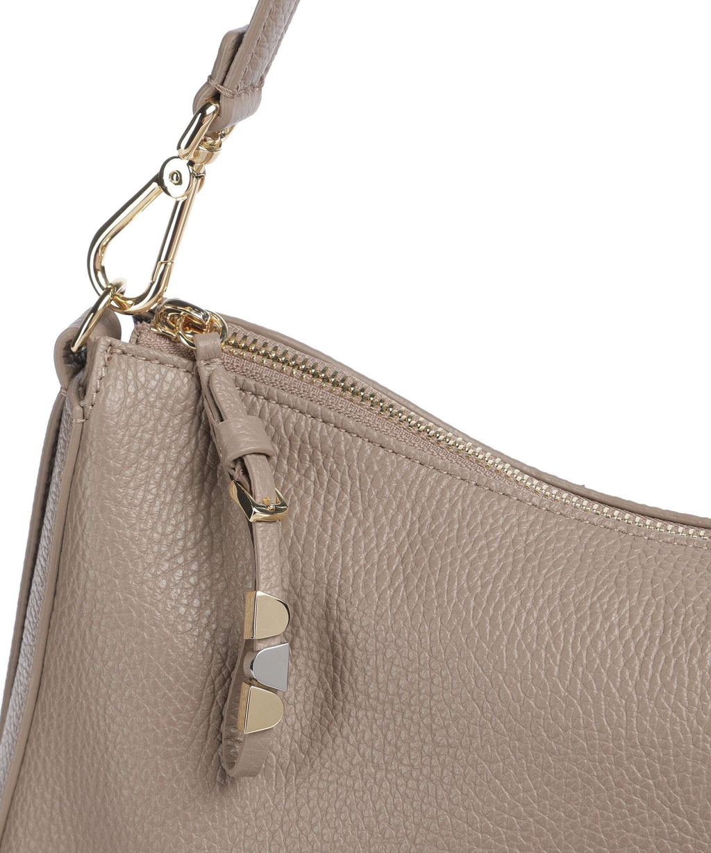 Coccinelle Nory Hobo bag warm taupe
