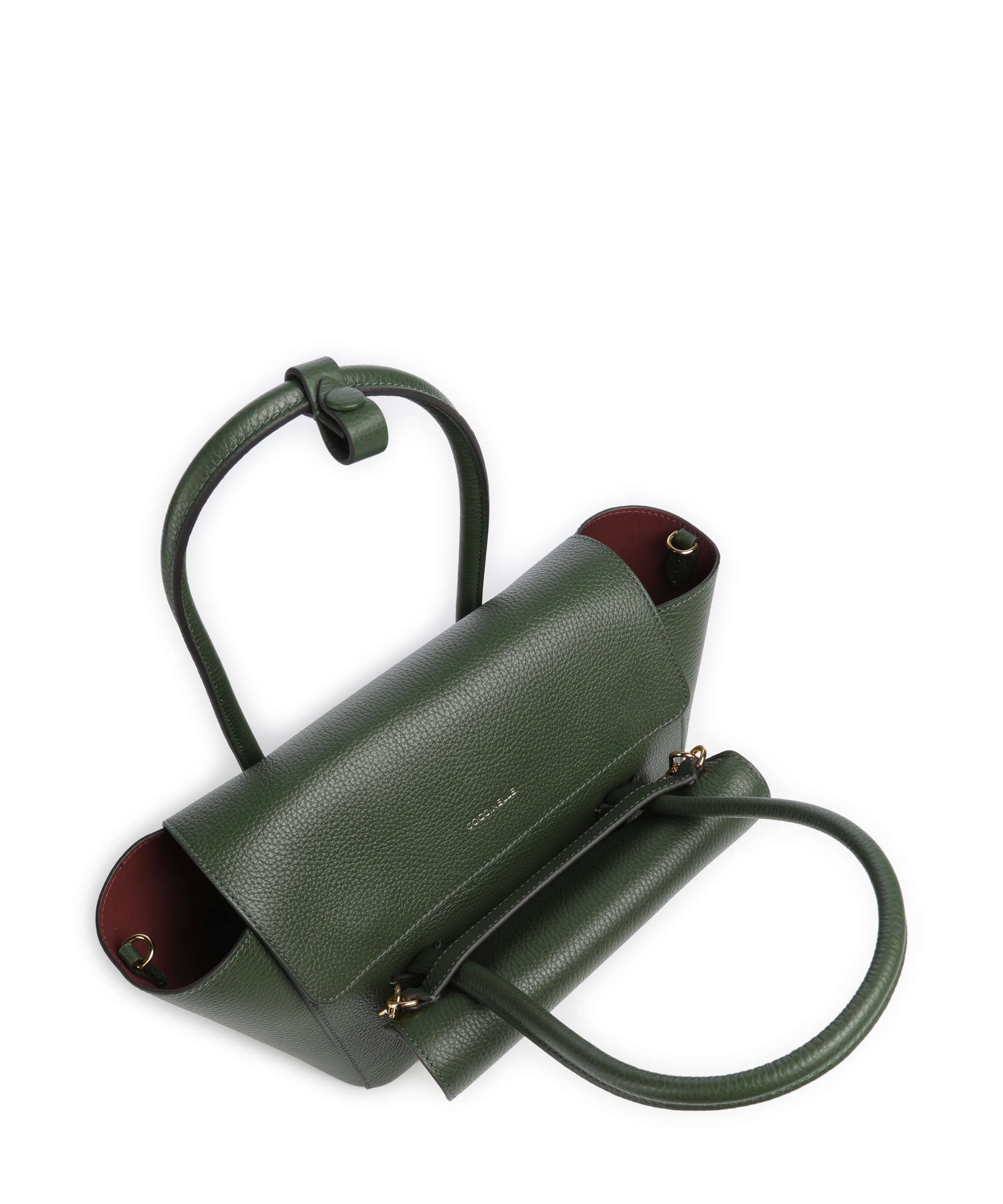 Coccinelle Beat Double Handbag garden green